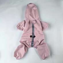 Hunderegenjacke, atmungsaktive reflektierende Hundekleidung, 4-Bein Hunderegenbekleidung, Katzen- & Hundeaccessoires - Verschiedenfarbig - Übersicht 12