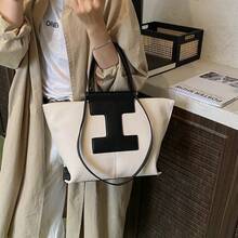 Women Top Handle Bags - Black - View 5