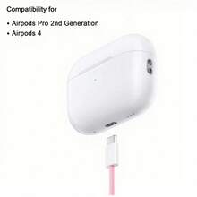 适用于 17/16/15 的 USB-C 快速充电线，USB-C 转 Type-C 充电数据线（3.3/6.6/10 英尺长尼龙编织线），适用于室内/室外/旅行和车载使用，支持 60W~18W 快速充电，兼容 17/16/15/Pro/Pro Max/iPad，兼容三星、小米等安卓手机充电线，兼容 17、17 Pro Max、16、16 Plus、16 Pro、16 Pro Max、Redmi、OnePlus 等手机。 - 粉色 - 查看 7