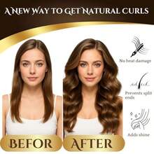 Heatl Curls Overnight 4 PCS Heatl Hair Curler Set with Satin Scarf Veet Flexi Rods Hair Accories for Women Hair Rollers to Sleep In for Overnight Curls No Heat Damage Styling - como en la foto - Ver 7