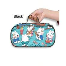 This Adorable Cartoon-Themed Student Pencil Case Features A Convenient Carrying Handle And A Large Capacity Design, Easily Holding Pencils, Erasers, Rulers, And Other Stationery Items. It's A Great Organizer For Your Desk And A Practical Must-Have For Students Starting The New School Year.,Bag - Multicolor - View 9