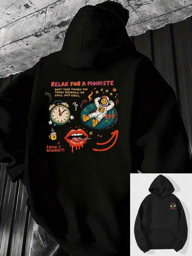 Men Hoodies - Black - View 8