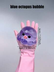1 件可爱减压透明章鱼超粘可注射泡泡、粘性减压玩具、可爱的东西、Taba Squishy、旅行便携式坐立不安挤压玩具、Squisy、蓝色（适合男孩）、粉色（适合女孩）、适合所有年龄段的自闭症人士、理想的节日礼物、小巧可爱有趣的礼物、儿童游戏、儿童玩具、男孩游戏、女孩游戏、儿童游戏、复活节礼物、派对袋填充物、圣诞袜填充物、坐立不安玩具、儿童派对礼物 - 彩色 - 查看 28
