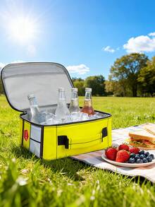 Wiederverwendbare isolierte Lunch-Tasche für Kinder, Lunch-Tragetasche, Thermische Lunch-Box, auslaufsichere Kühltasche, unisex - Einheitsgröße - Übersicht 5