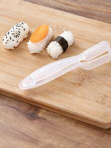 Plastic Hand-Held Sushi Mold, Home And Commercial Nigiri Sushi Press, Easy To Demold, DIY Sushi Tool For Beginners, Sushi Making Tool Suitable For Beginners/Kitchen Enthusiasts