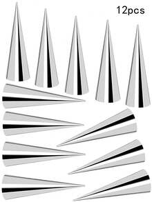 10/5/1 Pcs Cylindrical Croissant Mold, Danish Croissant, Spiral Cone Pastry Mold, Hanging Croissant Baking Bag, Excellent Kitchen Tool, Valentine's Day Gift - Multicolor - View 6