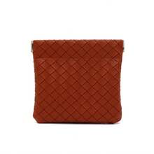Bolsa de almacenamiento Bolsa de almacenamiento Bolsa de monedas portátil - Marrón grande - Ver 2