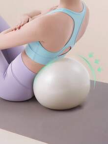 1 pieza Minibalón de Pilates para entrenamiento de músculos del piso pélvico, balón de fitness para recuperación posparto, balón de yoga a prueba de explosiones, 25cm - Multicolor - Ver 6