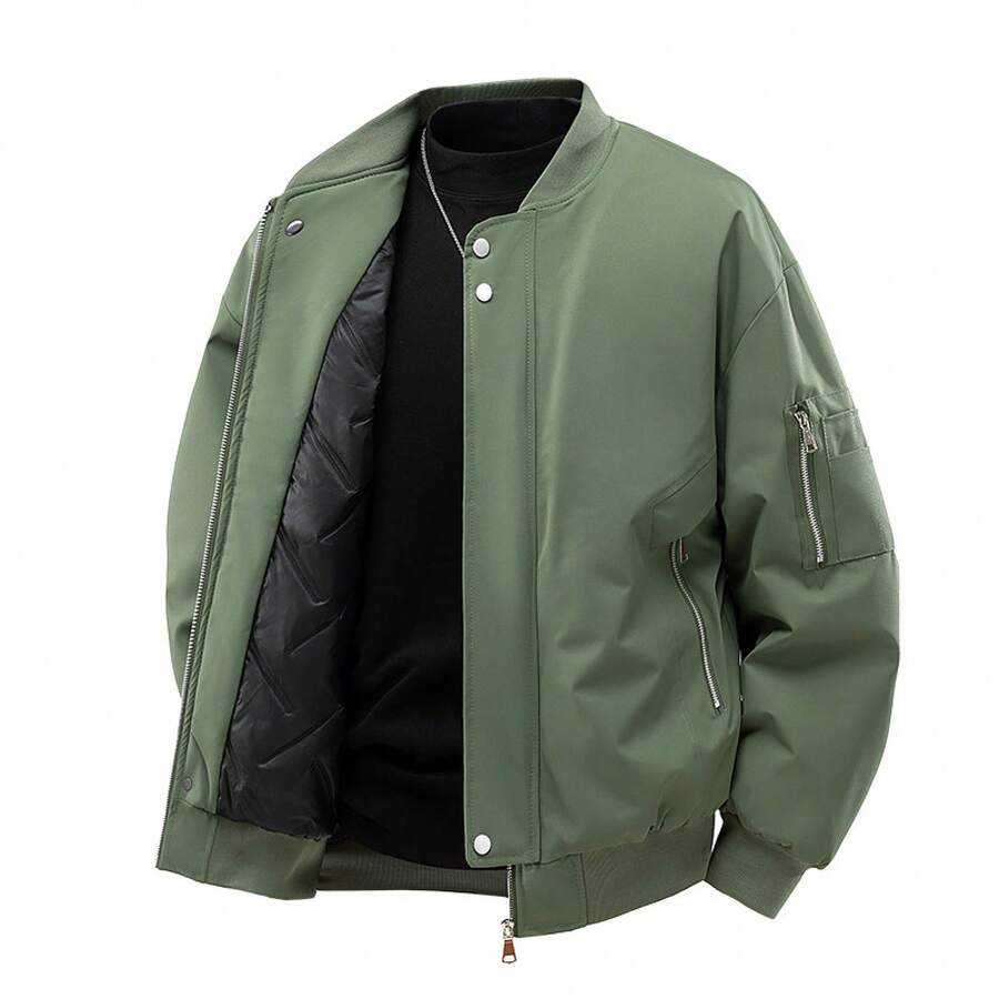 Men Sports Jackets - Green - View 1
