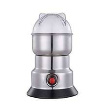 PZW Electric Grain Grinder Mill Herbal Cereal Coffee Beans Pepper Seasoning Medicine Powder Machine Grain Household Grinding Machine Stainless Steel Crusher 300W2537 - como en la foto - Ver 2