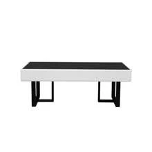 Modern, Minimalist Coffee Table And TV Furniture Combination, Storage Furniture Set In Black And White Stripes, Luxurious Living Room Furniture - Black and White - View 11