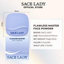 SACE LADY 珍珠蜜粉 控油防水 SPF 30 PA+++ 持久无瑕定妆粉 带镜子 - C01 - 查看 8
