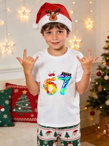 Tween Boys Undershirt Tops - White - View 1