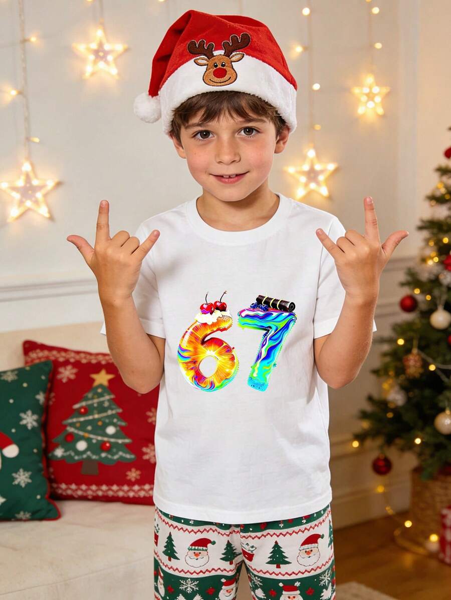 Tween Boys Undershirt Tops - White - View 1