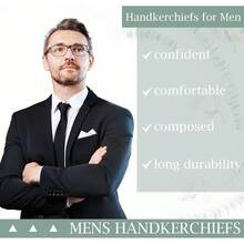 andkerciefs  Men 00%  W ankies Classic Reusable Men's andkerciefs 5x5 Inc Pocket anky - 12 - Ver 4