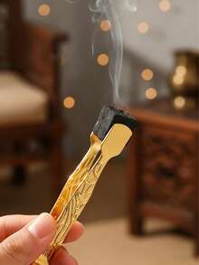 1Pc/1Set Premium Resin Incense Burner, Arabic Style Bakhoor Burner,For Home Decoration, Office Decoration,Wedding Decorations,Living Room Accessories, Decor Ornament Incense Burner, Home Decor, Room Decor, Party And Holiday Decor Ornament Star,Moon,Lantern - Multicolor - View 11