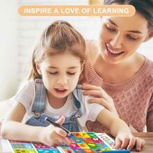 18 Boho Colorful Educational Posters For Toddlers 1-6, Toddler Fun Learning Posters For Preschool & Kindergarten, ABC Chart, Numbers, Colors, Shapes, Days Of The Week, Classroom Decor Posters For Wall Homeschool PreK Classroom Must Haves - Nhiều màu - Xem 5