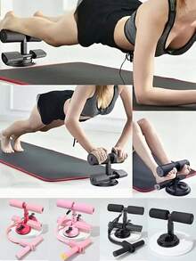 便携式落地式仰卧起坐杆 - 坐姿脚踏肌肉训练器材，适合居家或工作场所锻炼，健身房健身器材。便携式设计，落地式稳定性，坐姿锻炼，保护腰椎，无需安装，稳固的脚踏，符合人体工程学，静音训练，高效燃脂，塑造核心肌群。 - 彩色 - 查看 10