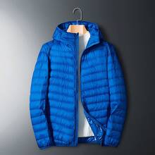 Men's Athletic Down Jackets - Men's - Royal Blue - View 6