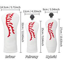 White Tiger Golf Club Head Cover: , Waterproof, And Club Protector For Optimal Protection Of Your Club. - Multicolor - View 9
