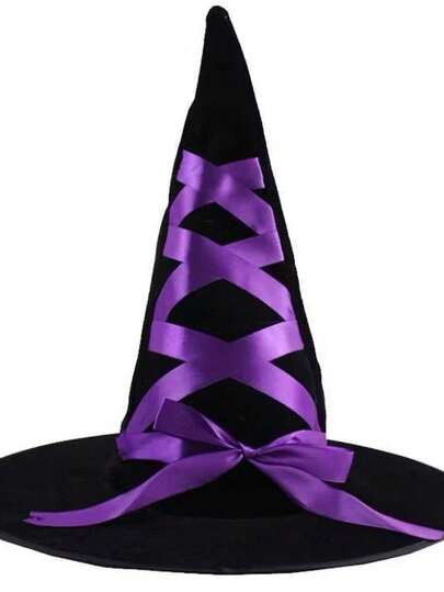 Chapéu de Bruxa Feiticeiro  Halloween Cosplay