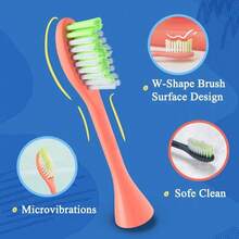 Philips Sonicare One, Replacement Toothbrush Heads , BH1022/13(2 Packs),Brush For 90 Days With One Battery,Good Vibrations,Compatible With HY1100 HY1200 - Mint Blue - View 3