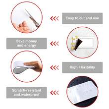 通风口盖 2 件装，强磁性通风口盖，尺寸 5.3x12 英寸，白色，适用于家庭地板、墙壁、天花板通风口、铁质通风口、房车和暖通空调系统。