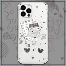 Alt-Culture Girl Clear Case – Soft TPU Shell for  17 Pro Max, Universal Fit 16/15/14/13/12/11/XS/8 Plus, Shock-Proof Full Cover, Uni- Premium 2025 New - transparente - Ver 3