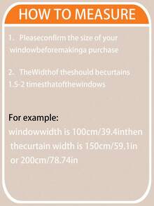 1 件亚麻色树枝木纹薄纱窗帘，法式复古风格，适用于阳台、客厅、书房、度假屋。 - 麻色 - 查看 8
