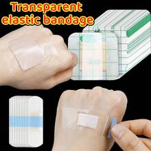 100/40/30pcs Transparent Bandages For Post Surgical Care, Ideal For Wound Seal, Wound Dressing, Showering, Swimming, Blisters, Transparent Bandages, Film Dressing For Injury Or Tattoo Aftercare - Multicolor - View 1