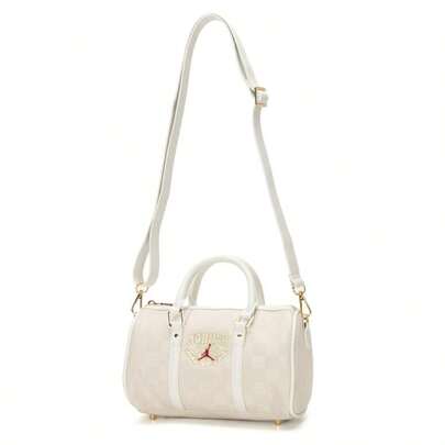 Jordan Unisex Adjustable Padded Shoulder Strap Casual Backpack/Shoulder Bag, Suitable For Sports, Outdoor, Daily Use (22.9*10.2*12.7cm)