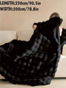 1 szt. biały, czarny, szary, khaki, pluszowy koc ze sztucznego futra królika, miękki i ciepły, luksusowy styl, wielofunkcyjny, łatwy w pielęgnacji, lekki i wszechstronny, dostępny w wielu kolorach i rozmiarach, luksusowy, puszysty, długi, pluszowy koc, miękki i wygodny, do użytku w salonie, sypialni i na sofie, narzuty na kanapy do domu, pościel do sypialni, artykuły gospodarstwa domowego, nadające się do prania w pralce, niezbędny na zimę, koc, - Wielokolorowe - Zobacz 8