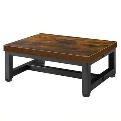 YQQ RayLove Taburete versátil de un Paso para Adultos y Personas Mayores Taburete de Acero Resistente portátil y Resistente Plataforma de 450 Libras para Uso en Interiores y Exteriores - Altura 15.5 cm2179