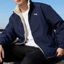 PUMA WINTERIZED WARMCELL REVERSABLE Men's Down Jacket With Windproof And Warm Fit, Reversible Design, Zipper, And Fur Collar