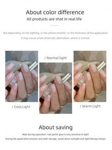 MISSMONDAY15ML 圣诞特效雪花丝绒胶指甲油凝胶，爆炸闪光白色雪花美甲增强，LED紫外线闪耀欧良美甲沙龙，DIY美甲艺术