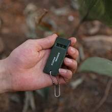 1/3/10个装户外徒步露营紧急求生哨，三频，便携式救援哨（不含电池）