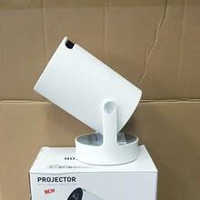 ZZPQVT Hy300pro 新款智能迷你投影仪，支持 1080P 便携式投影仪，带 2.4/5G WiFi 的智能投影仪，50 英寸-100 英寸屏幕，家庭视频投影仪，180° 翻转，更轻松的户外投影，兼容电视棒/Windows/Android/HD/USB - 英規插(220-240V) - 查看 15