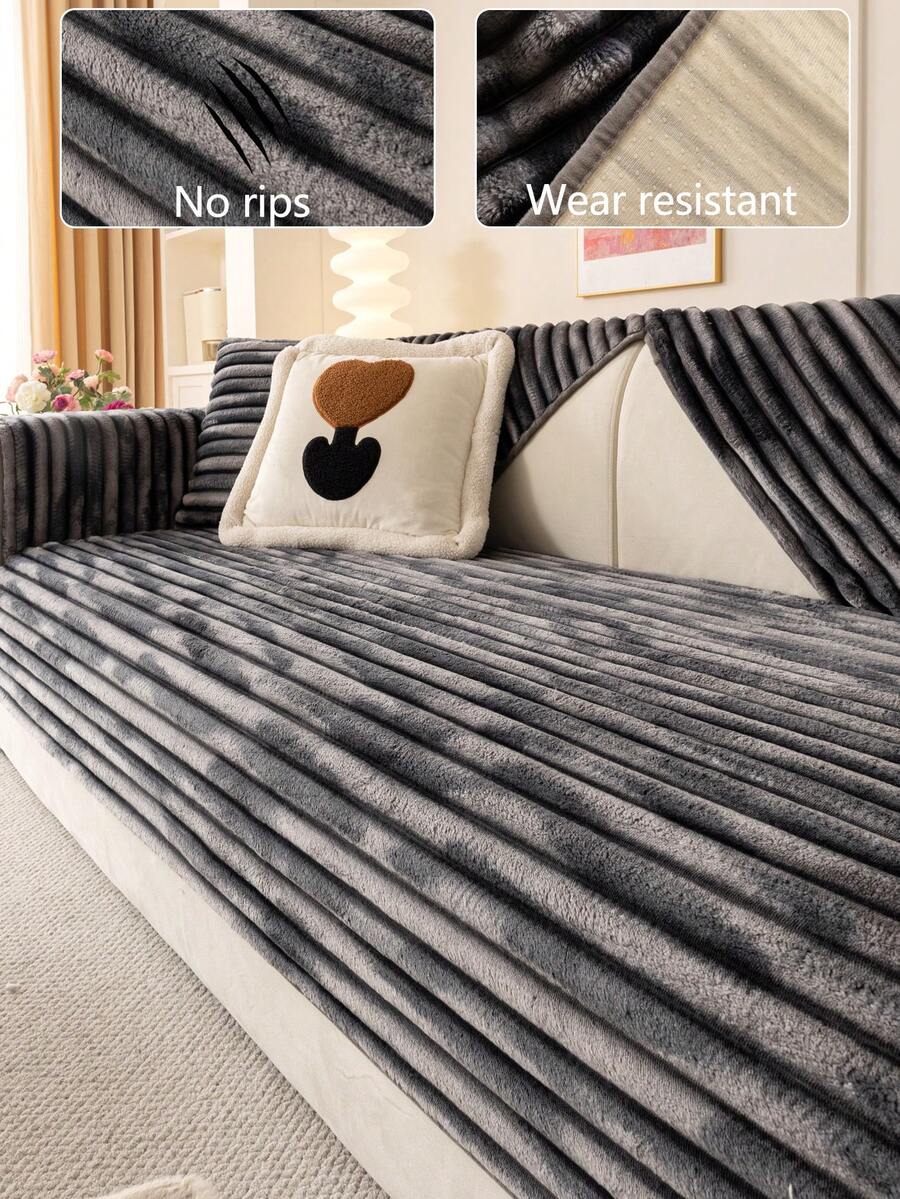 1 chiếc vỏ đệm sofa dày dặn, sang trọng, kiểu dáng hiện đại, đơn giản, chống trượt, giữ ấm, chống bụi, có thể giặt được, màu xám đậm, mềm mại, không phai màu, không rụng lông, trang trí phòng ngủ, thân thiện với thú cưng, có thể điều chỉnh cho sofa góc, phù hợp cho phòng ngủ, văn phòng, phòng khách, sofa chữ L và sofa 1/2/3/4 chỗ ngồi.