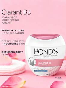 Pond's 旁氏无瑕亮白霜，200克，2-4周淡化色斑，减少色素沉着，舒缓干燥，均匀肤色，锁住营养，提亮暗沉，长效保湿，轻盈配方，蕴含双重维生素B3+C，经皮肤科医生测试，深层滋润。 - Whitening&fading spots - 查看 3