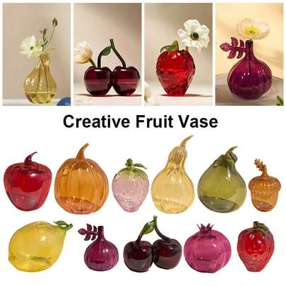 Creative Vase Design. Suitable For Hydroponics, Fresh Flowers, Aroma Diffuser And Desktop Decor. Can Be Used In Office, Bedroom, Bathroom, Foyer, Living Room, Study, Etc. An Ideal Gift For Valentine's Day, Thanksgiving And Mother's Day. Hydroponic Vase, Home Decor, Desktop Ornament