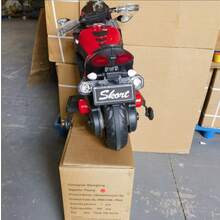 2 Wheels 12V Electric Battery Powered Motor Bike ,Kids Ride On Motorcycle,  Motorcycle For Children, LED Light-Emitting, Music, PU Seat, Support Up To 110lbs, Top Speed: 4Mph, Best Gift For Children,Red - Đỏ - Xem 2