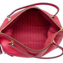 Louis Vuitton Authenticated  PRE-OWNED Monogram Empreinte Bastille PM Bag - Red - View 4