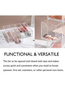 Hộp đựng kính râm 4 tầng bằng acrylic, khay đựng đồ trang điểm chắc chắn và bền bỉ, giá trưng bày trang sức, tiện dụng cho gia đình và văn phòng. - Nhiều màu - Xem 6