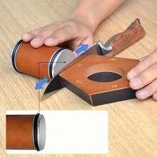 Rolling Sharpener Kit - 5 Magnetic Angles (12°/15°/17°/19°/22°) - Professional Rolling Sharpening Tool With Diamond And Corundum Grinding Wheels - Suitable For Kitchen Knives, Chef's Knives, Pocket Knives, And Serrated Knives - 棕色 - 查看 5