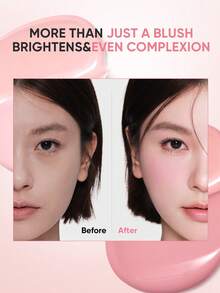 JUDYDOLL 液体腮红精华 杏花腮红高光液腮红精华，仙人掌果凝胶泥，全新爆炸性妆容，丰盈水润裸妆日常妆容 - #02 Pink Milk - 查看 10