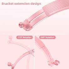 YWOR Pink Car Phone Holder, Universal Car Phone Holder, Super Suction Cup Car Phone Holder - Pink - View 7