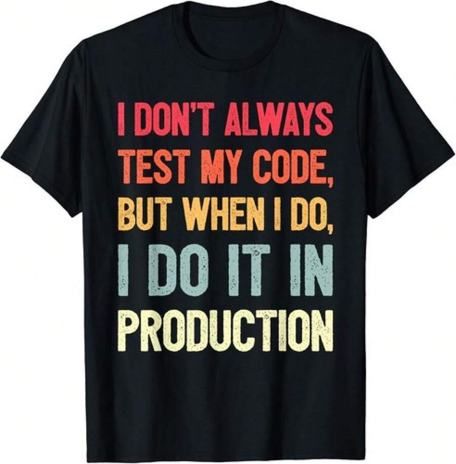 Camiseta unisex de regalo para programador de codificación - Negro - Ver 1