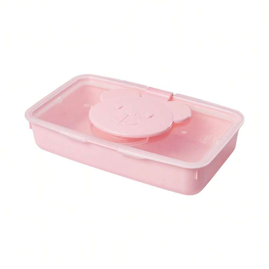 PLASUTIL Baby Decorated Wet Wipe Holder By Plasútil - Playful Bear - View 1