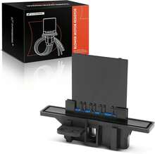A-Premm HVAC - Resistencia de motor de soplador compatible con vehículos INFINITI y Nissan - G20, Altima, Maxima, NX, Pathfinder, Pathfinder Armada, Sentra - parte delantera, reemplazo# 271500W014, - negro - Ver 1