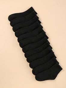 12 pares de calcetines negros de estilo aleatorio con diseño de helado 67 para niños, calcetines negros de unicolor con el meme de seis siete, calcetines de baloncesto para niños y niñas, calcetines de estética preppy, calcetines divertidos con el número 67, calcetines retro tipo tripulación, calcetines deportivos para niños, niñas y adolescentes, calcetines para correr de vuelta al colegio